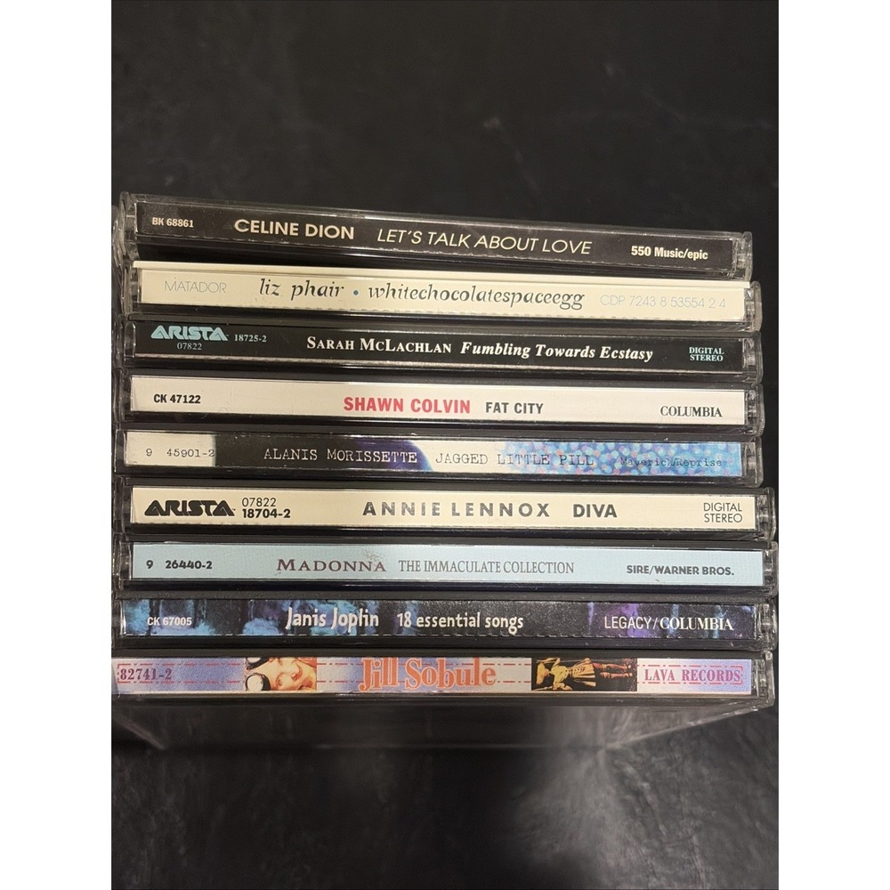FEMALE SINGERS LOT OF 18 CDs BUNDLE DISCS Alanis Morissette, Sheryl Crow, Celine - Picture 14 of 14